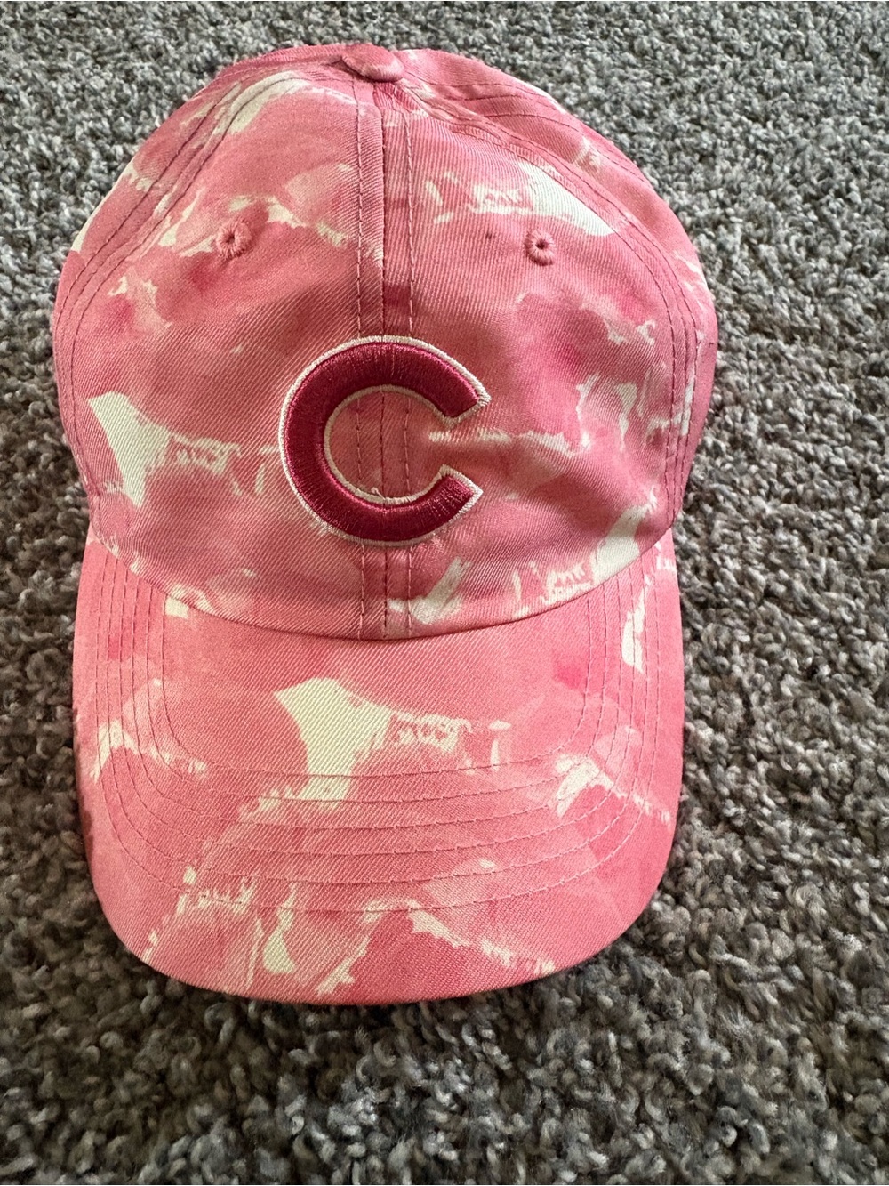 Chicago Cubs Pink Cami Baseball Cap